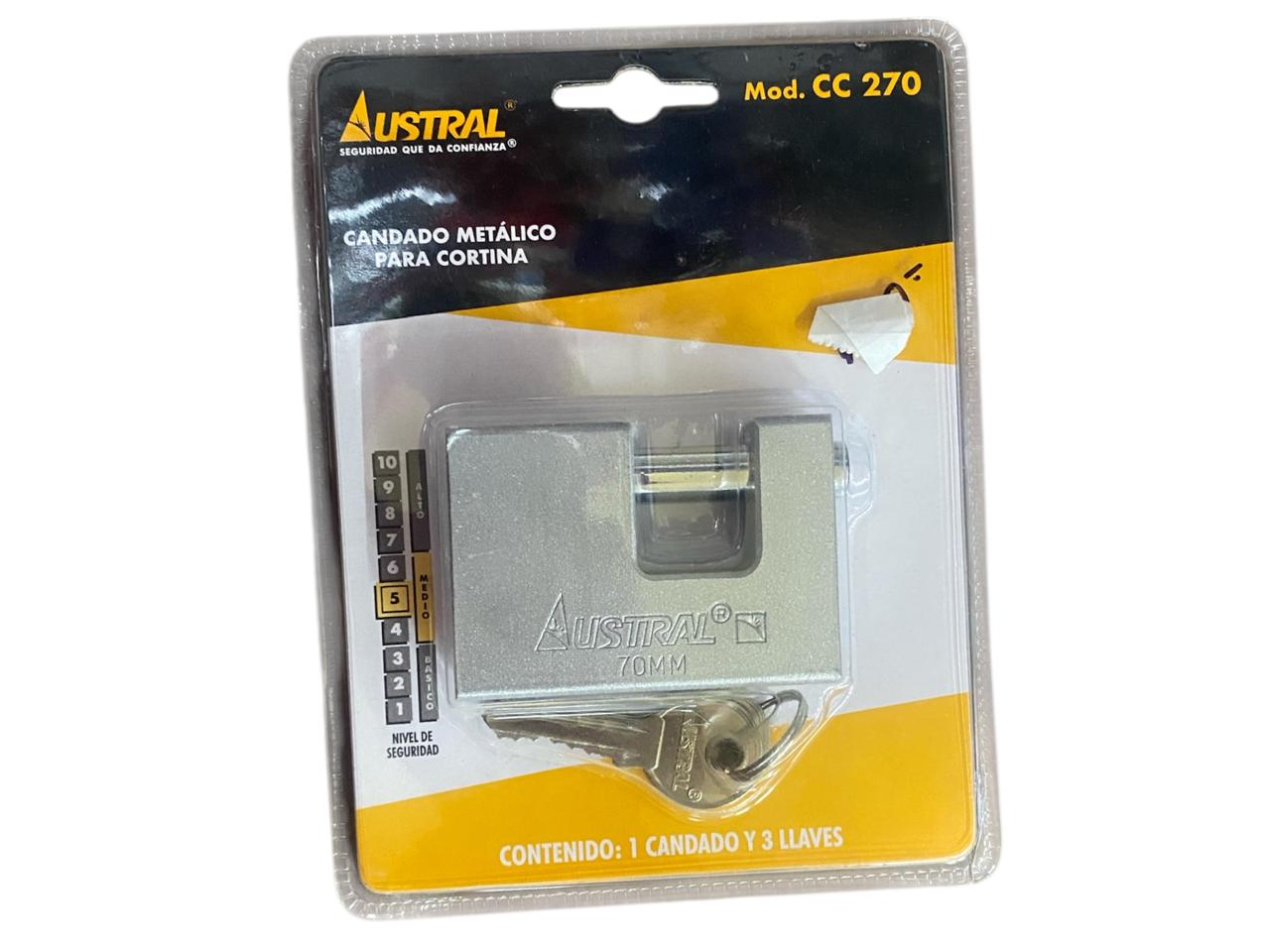 Candado Industrial 70mm